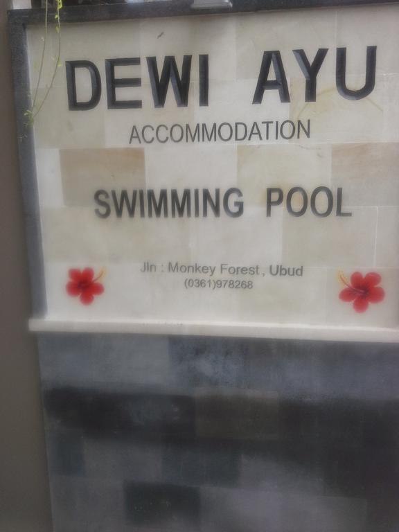 Dewi Ayu Accomodation Hotel Ubud Eksteriør billede